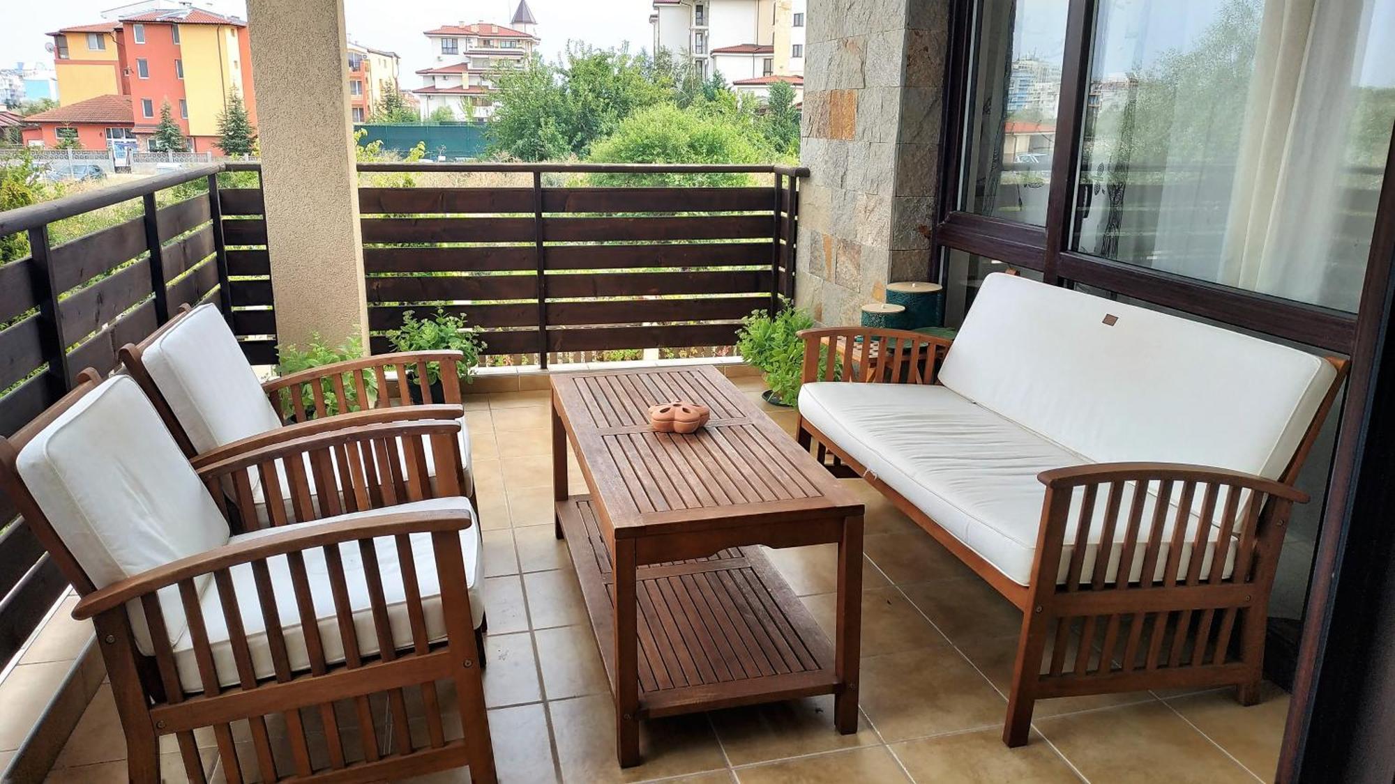 Baratero Mar Nero Apartments Ravda Bagian luar foto